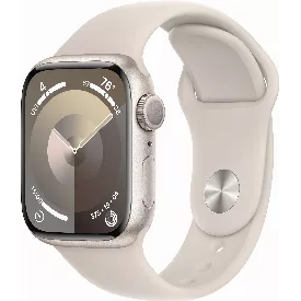 Умные часы Apple Watch Series 9 41 мм, S/M 130-180, Aluminium Case GPS, бежевый